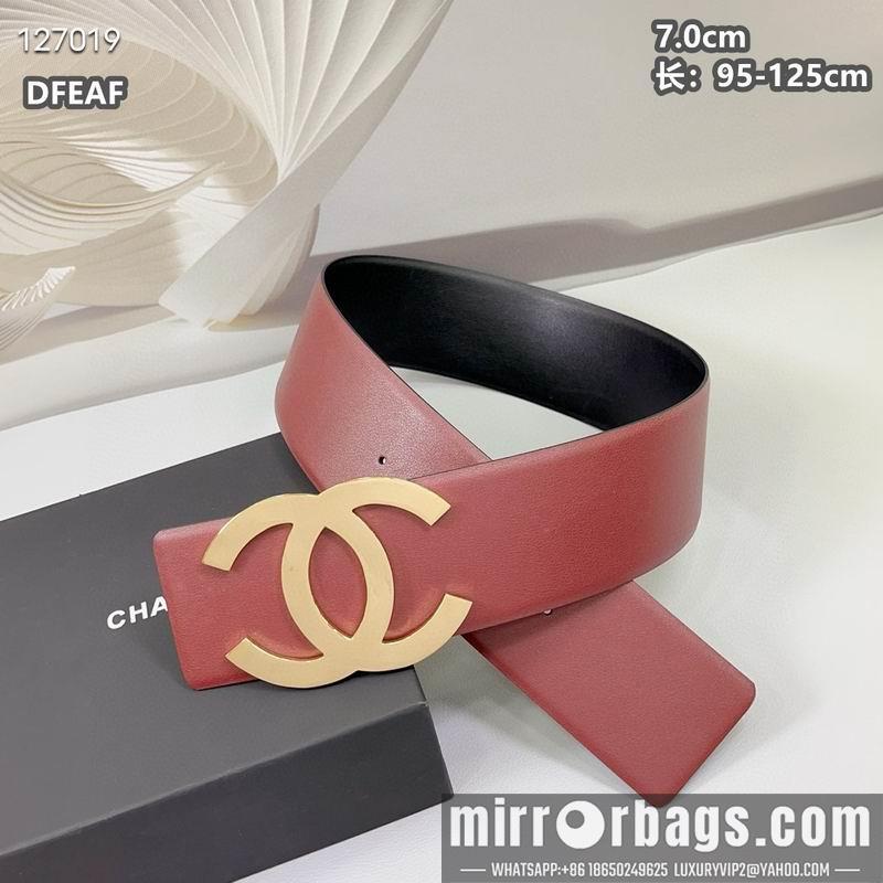 Chanel belt 70mmX95-125cm 8L03