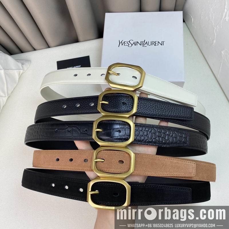 YSL belt 30mmX90-115cm 7D01