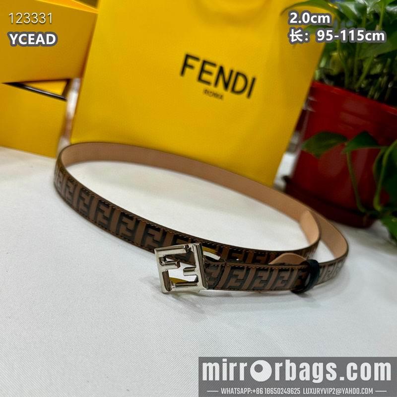 Fendi belt 20mmX95-115cm 8L15