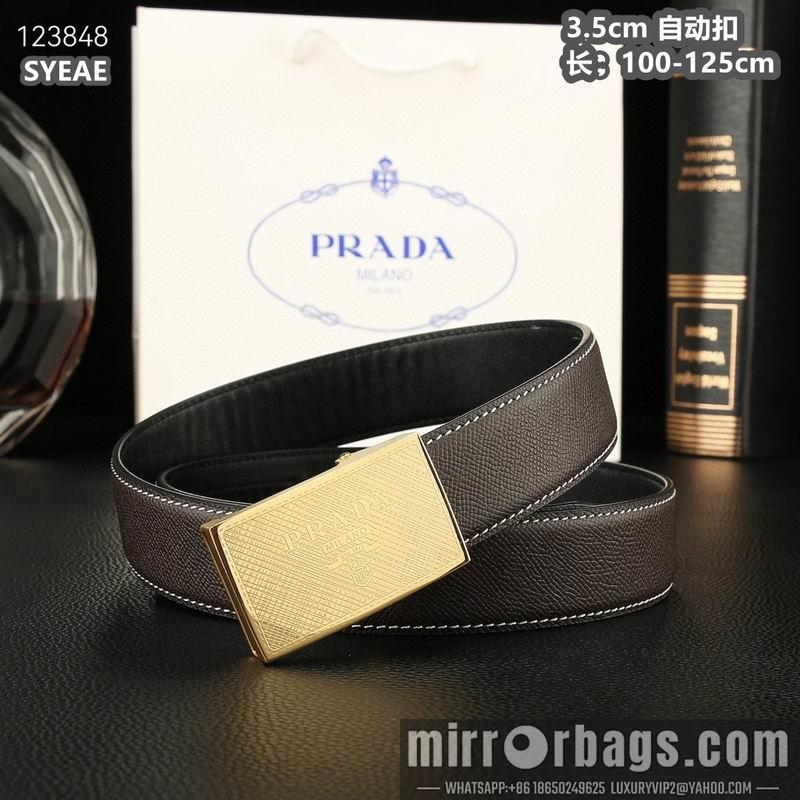 Prada belt 35mmX100-125cm 8L60