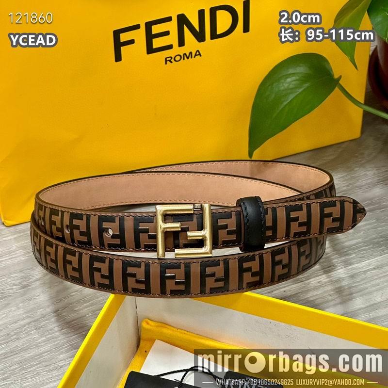 Fendi belt 20mmX95-115cm 8L21
