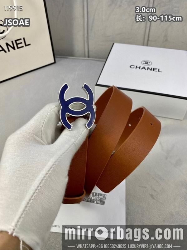 Chanel belt 30mmX90-115cm 8L072005