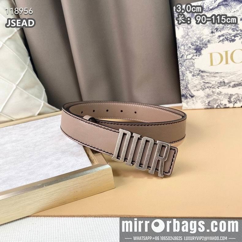 Dior belt 30mmX90-115cm 8L12