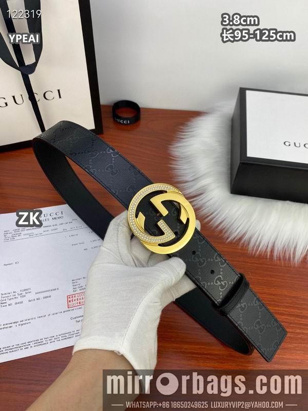 Gucci belt 38mmX95-125cm 8L20