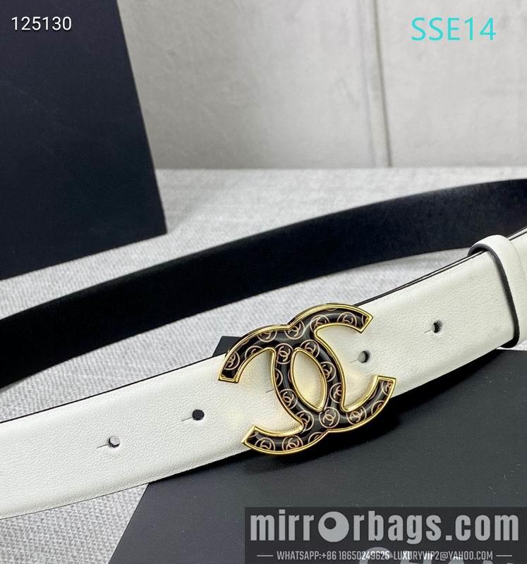 Chanel belt 30mmX95-125cm XH01