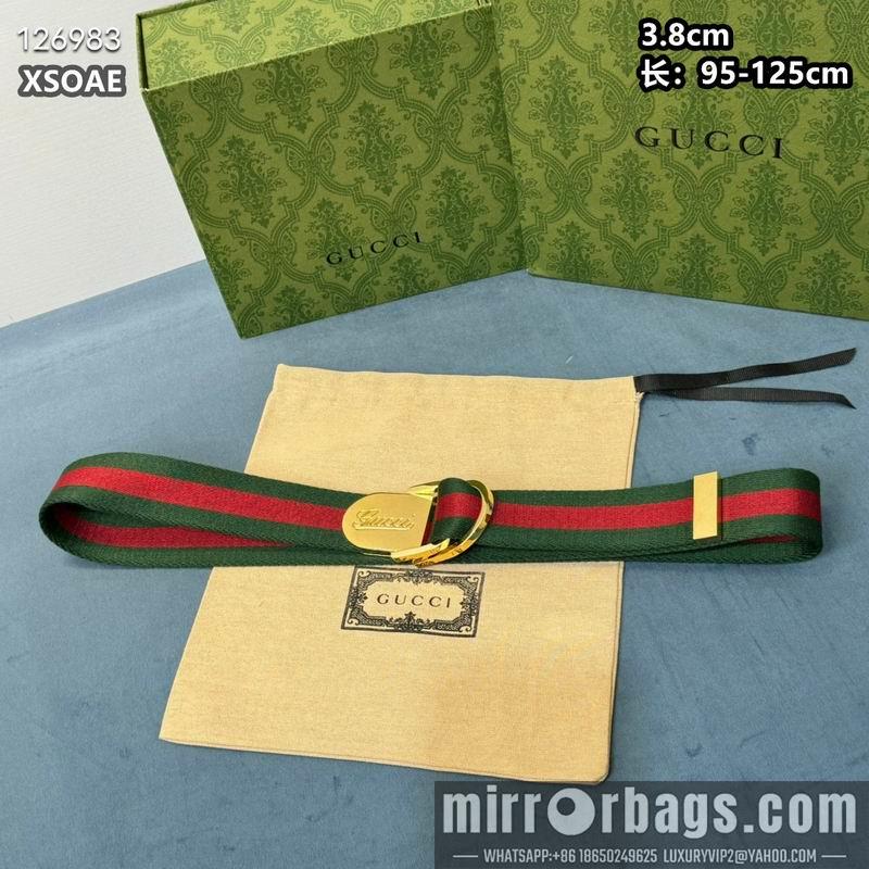 Gucci belt 38mmX95-125cm 8L49