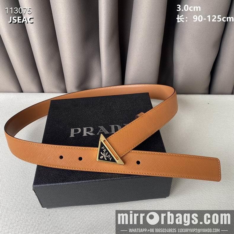 Prada belt 30mmX95-125cm 8L02