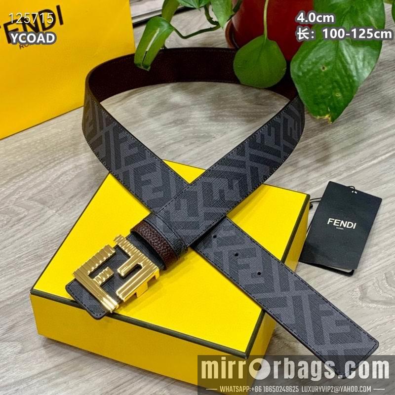 Fendi belt 40mmX100-125cm 8L13