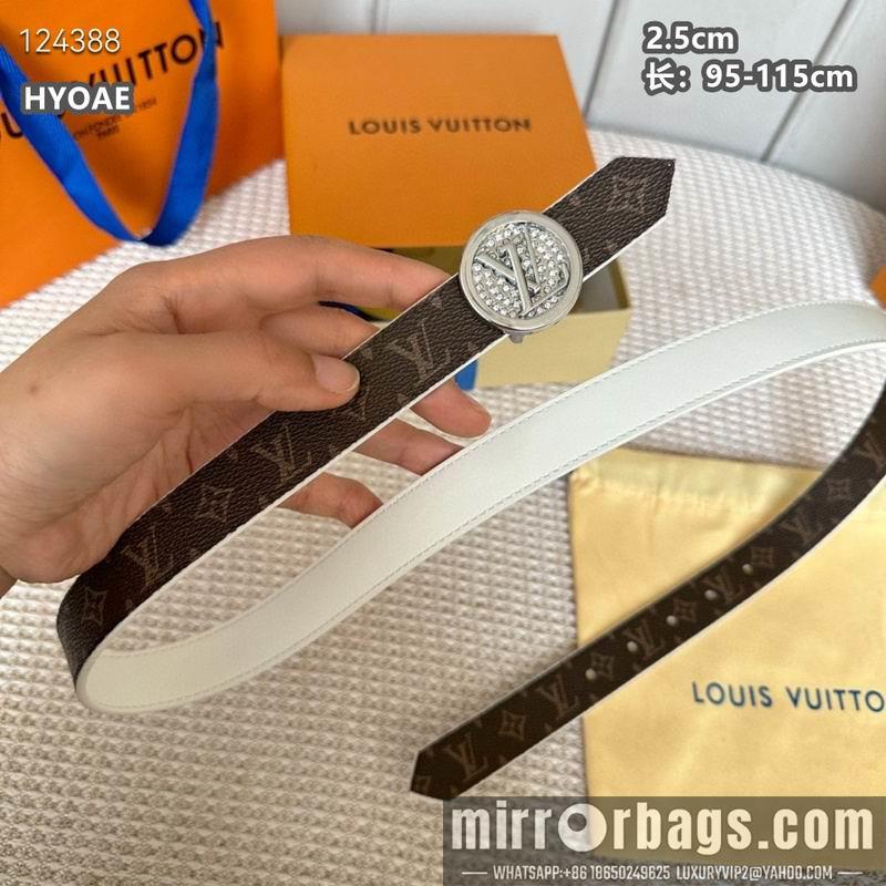 LV belt 25mmX95-115cm 8L13