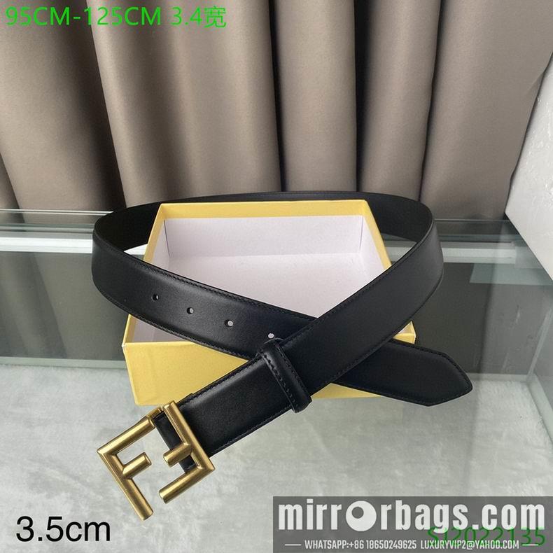 Fendi Belt 34mmX95-125cm 7D05