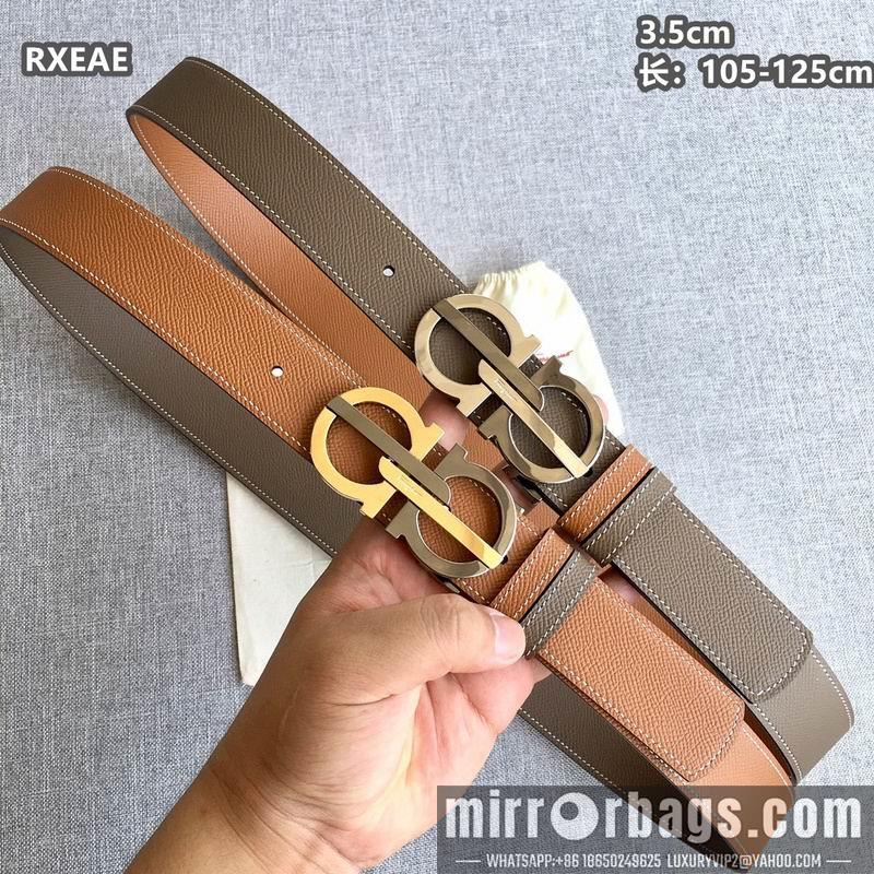 Ferragamo belt 35mmX105-125cm 8L124