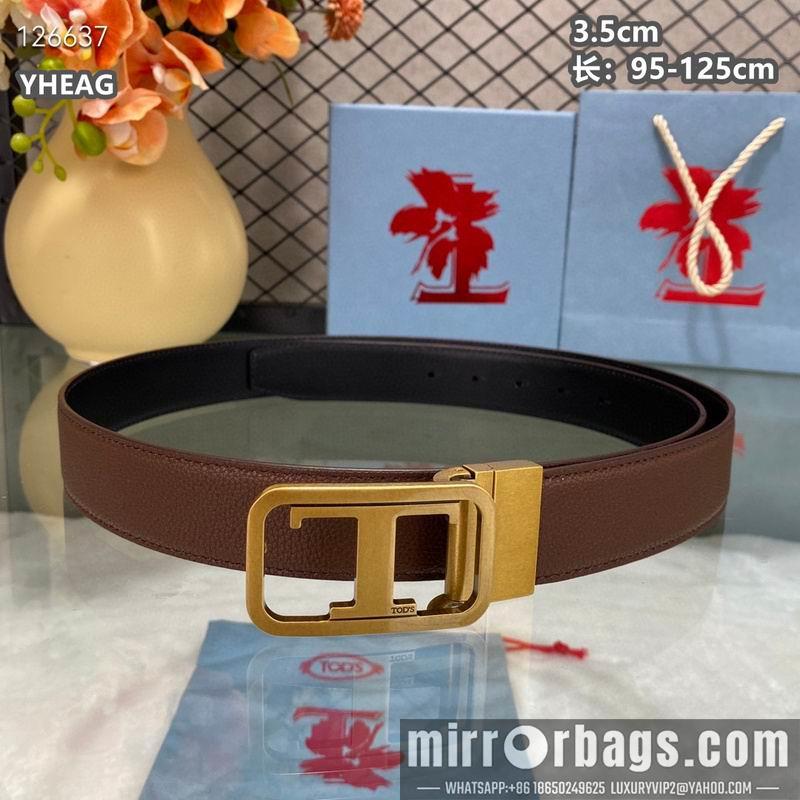 Tod's belt 35mmX95-125cm 8L01