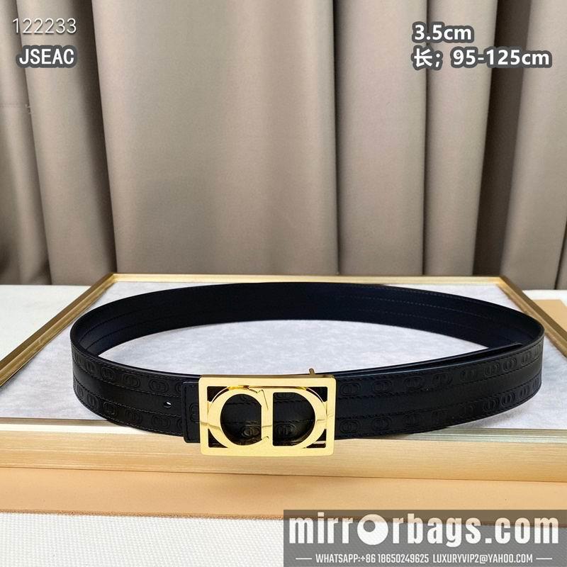 Dior belt 35mmX95-125cm 8L27