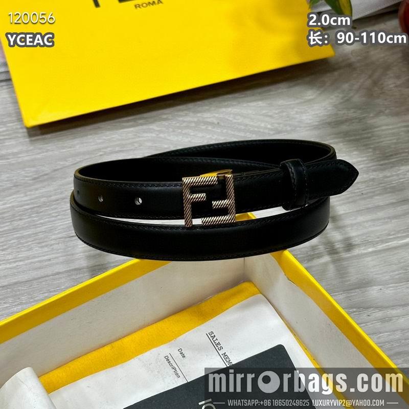 Fendi belt 20mmX90-110cm 8L12