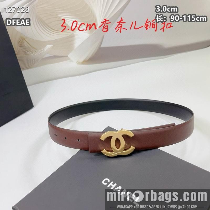 Chanel belt 30mmX90-115cm 8L31