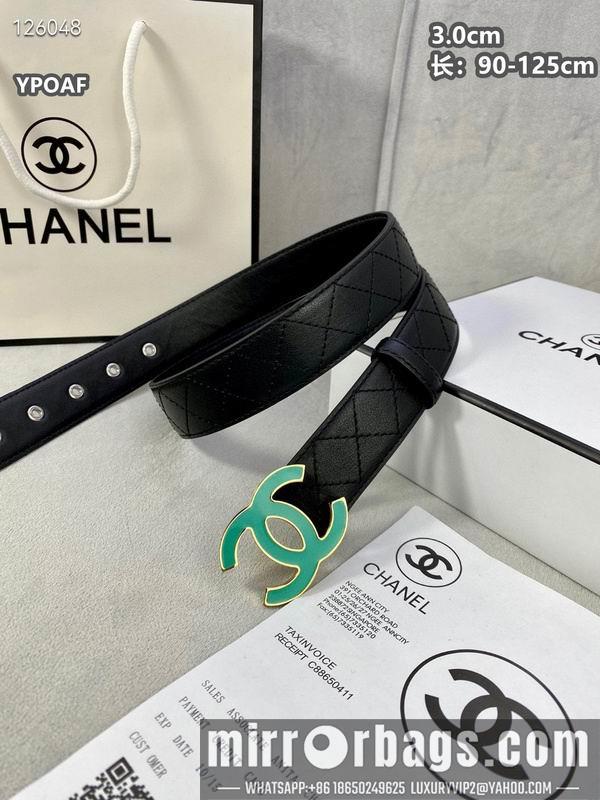 Chanel belt 30mmX90-125cm 8L12
