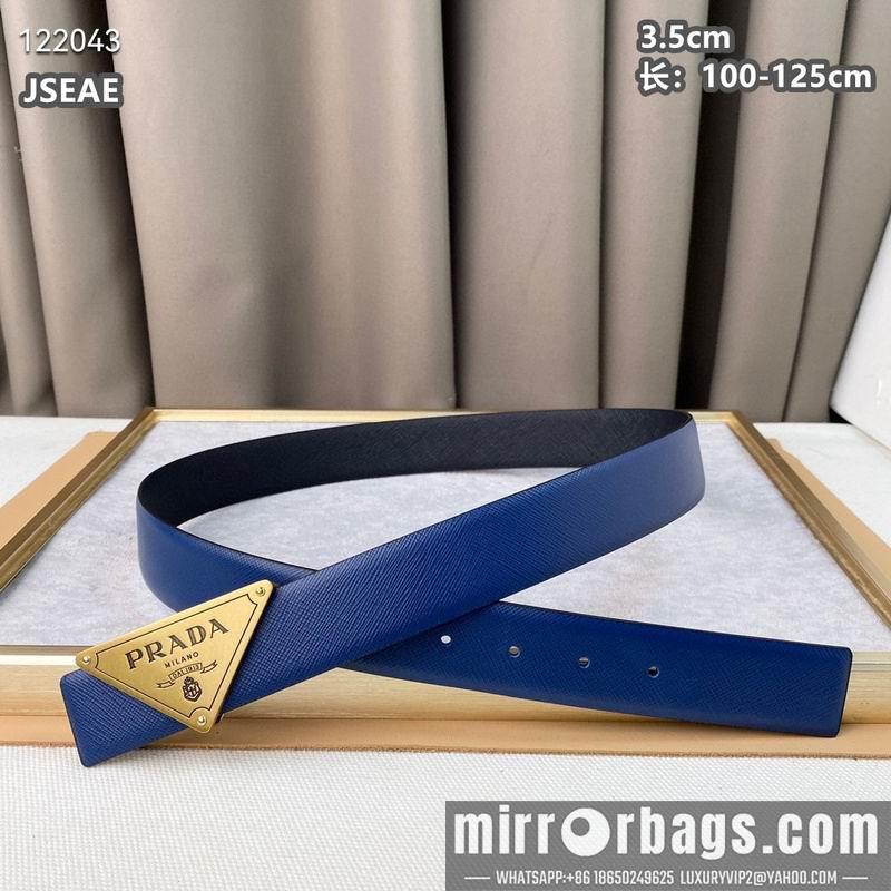 Prada belt 35mmX100-125cm 8L43