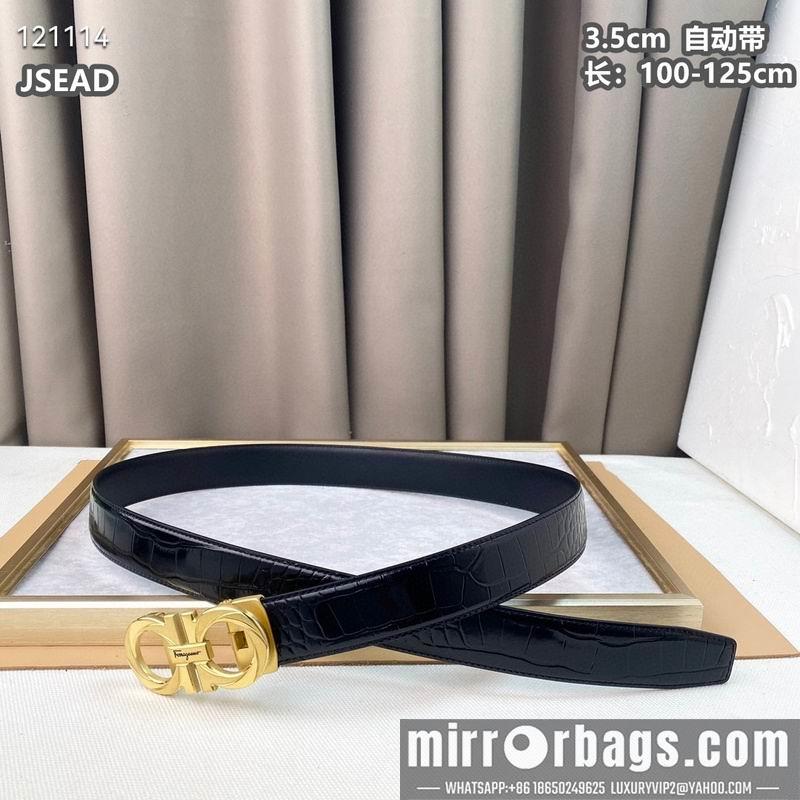 Ferragamo belt 35mmX100-125cm 8L63