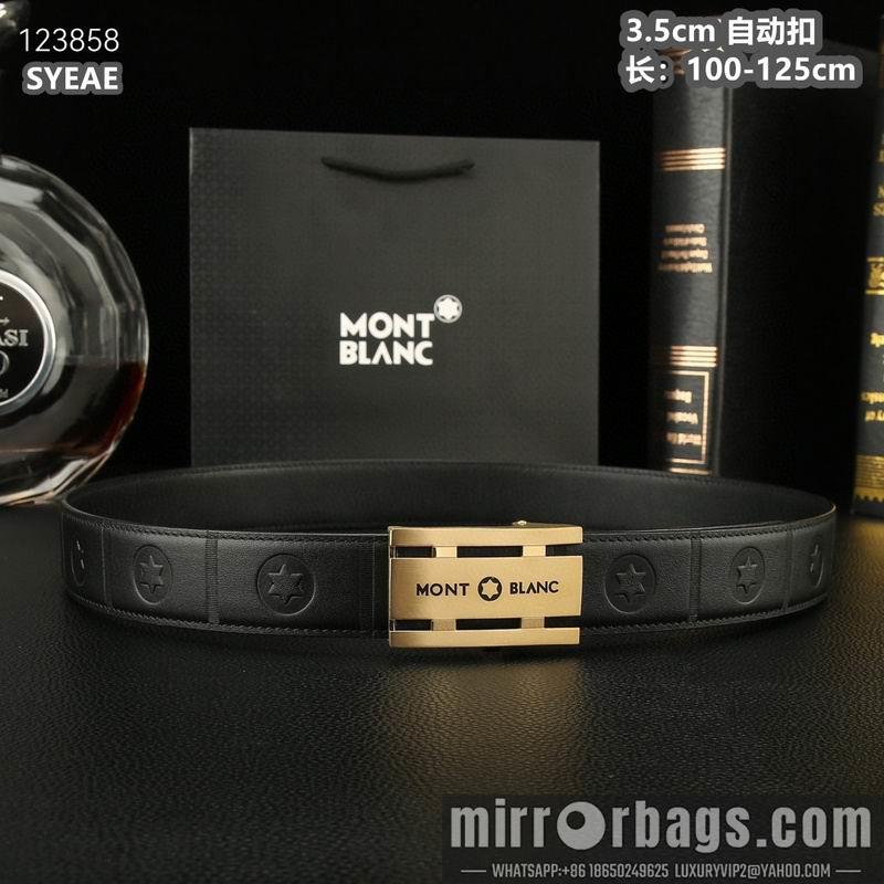 Montlanc belt 35mmX100-125cm 8L52