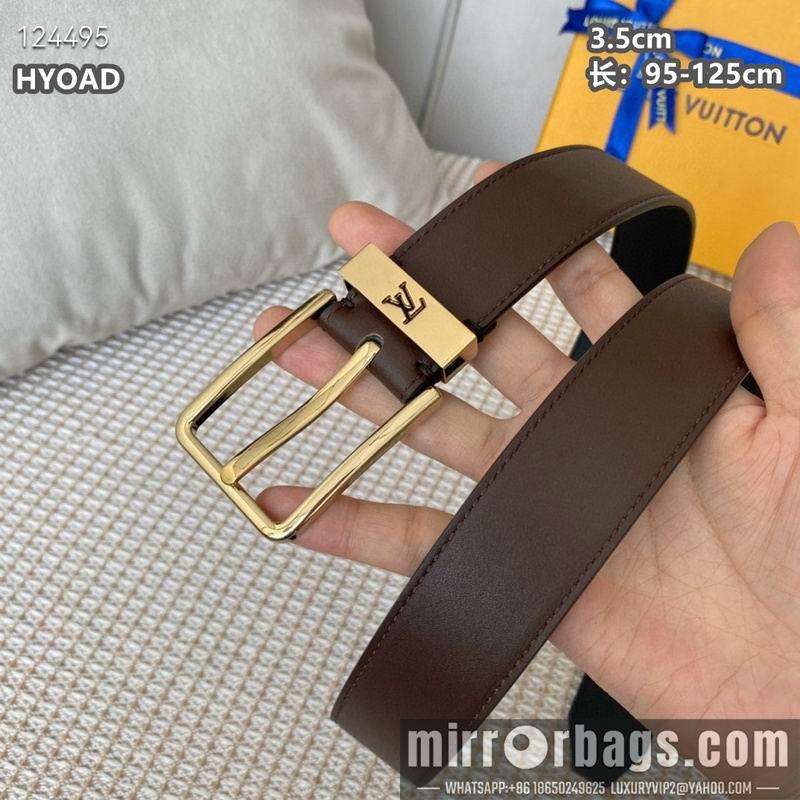 LV belt 35mmX95-125cm 8L12