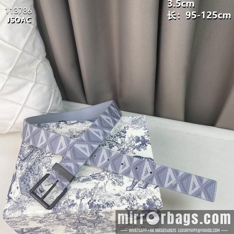 Dior Belt 35mm 95-125cm 8L13