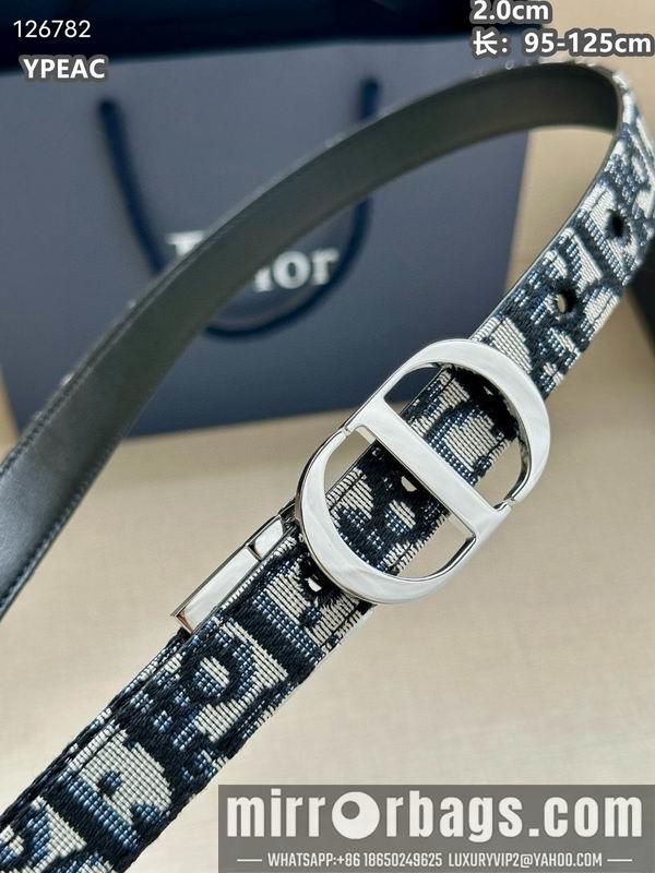 Dior belt 20mmX95-125cm 8L22