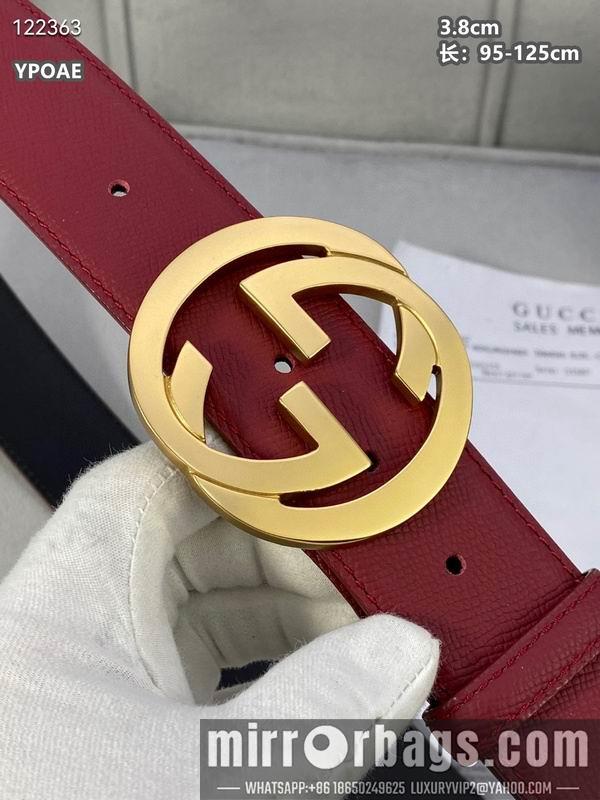 Gucci belt 38mmX95-125cm 8L22