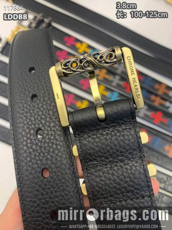 Chrome Hearts belt 38mmX100-125cm 8L16