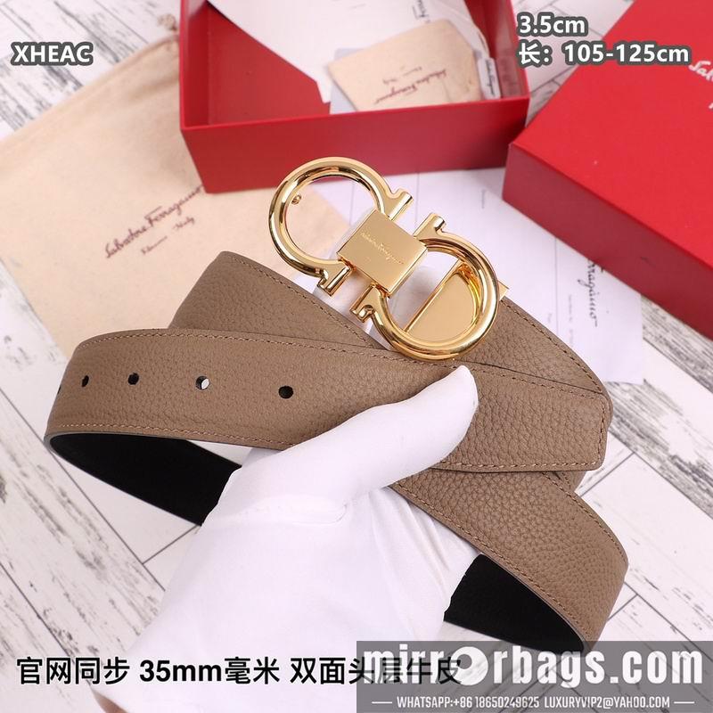 Ferragamo belt 35mmX105-125cm 8L132
