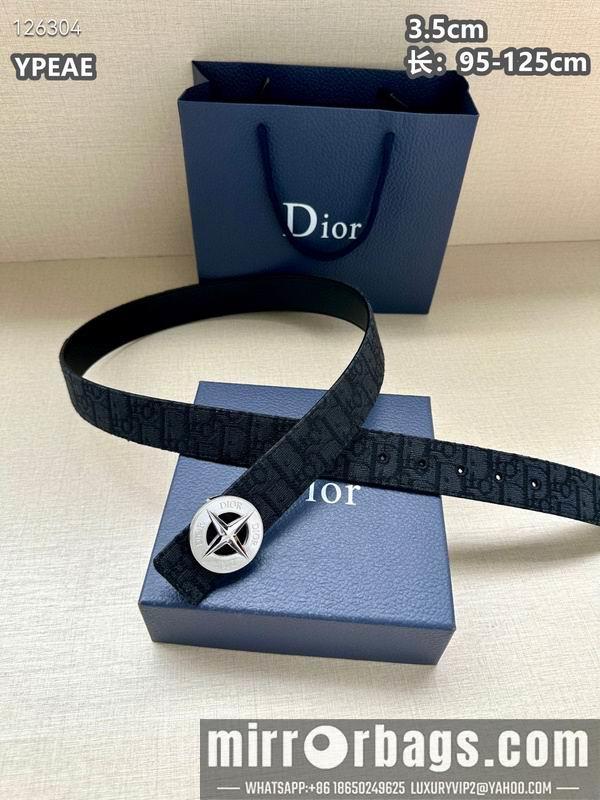 Dior belt 35mmX95-125cm 8L19