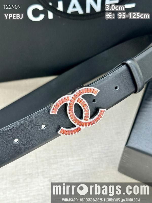 Chanel belt 30mmX95-125cm 8L26