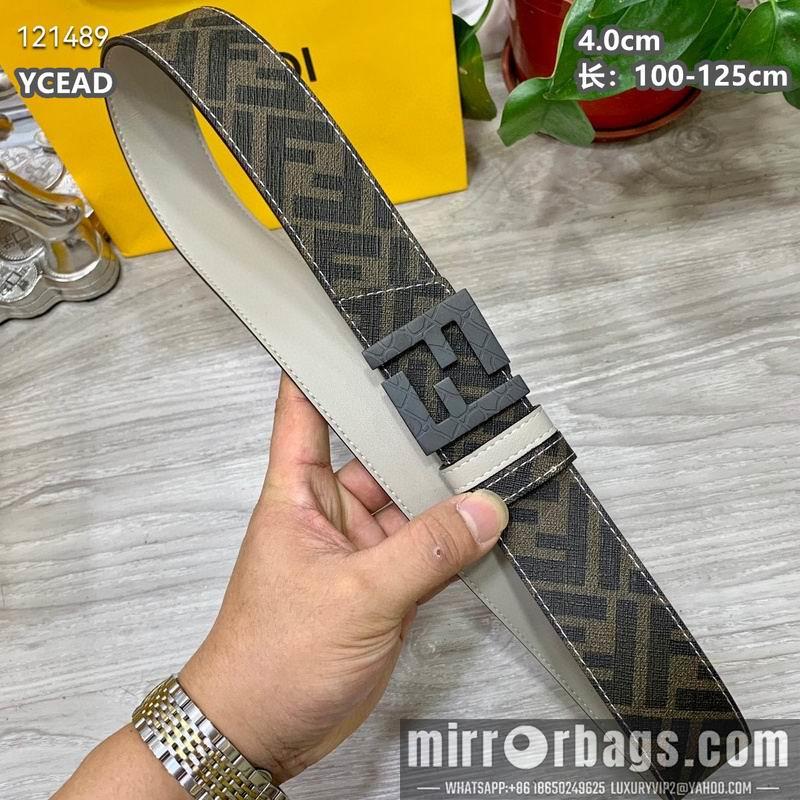 Fendi belt 40mmX100-125cm 8L123