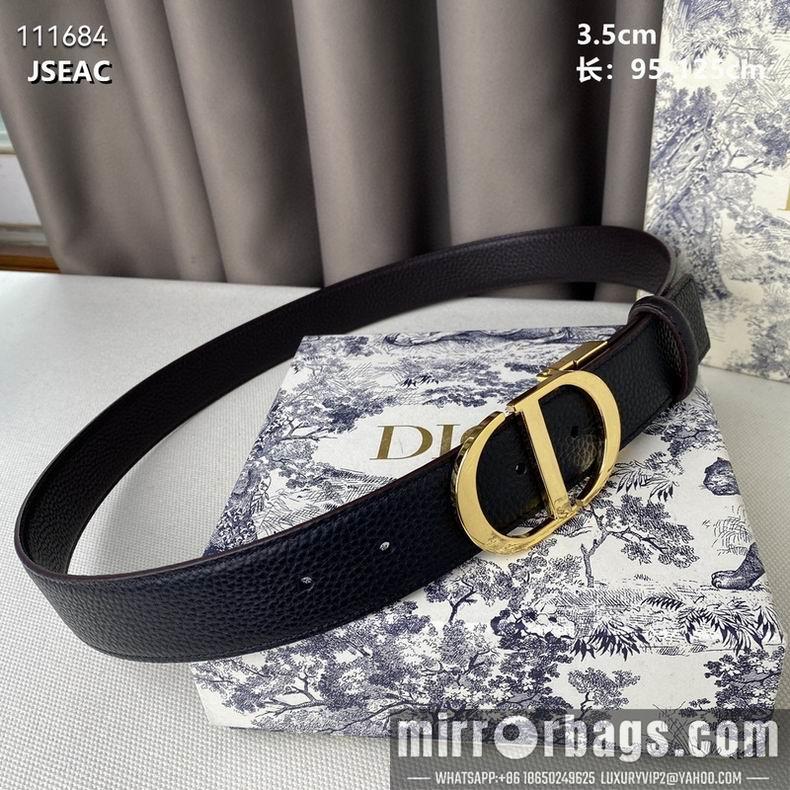 Dior Belt 35mm 95-125cm 8L09