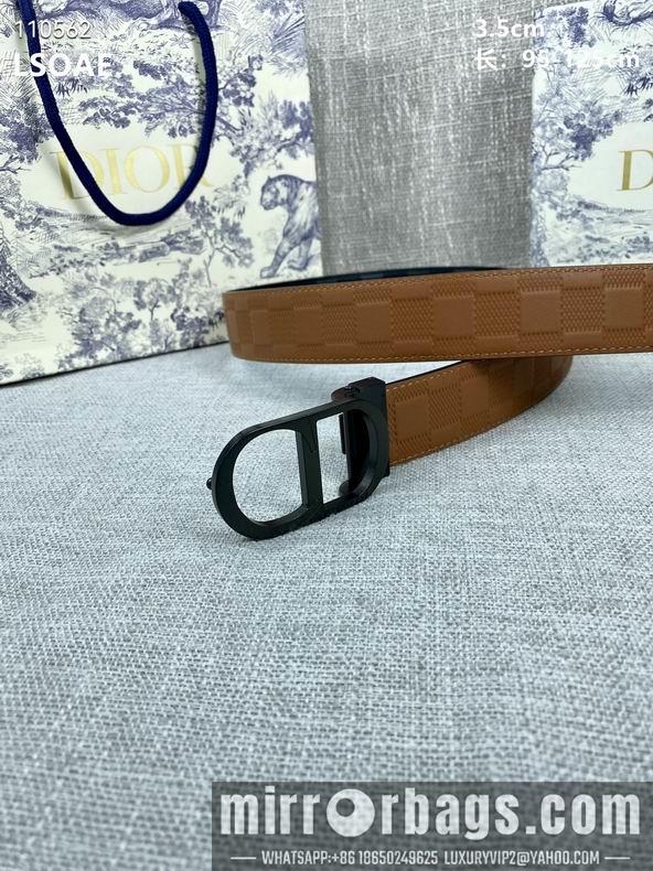 Dior Belt 35mm 95-125cm 8L08
