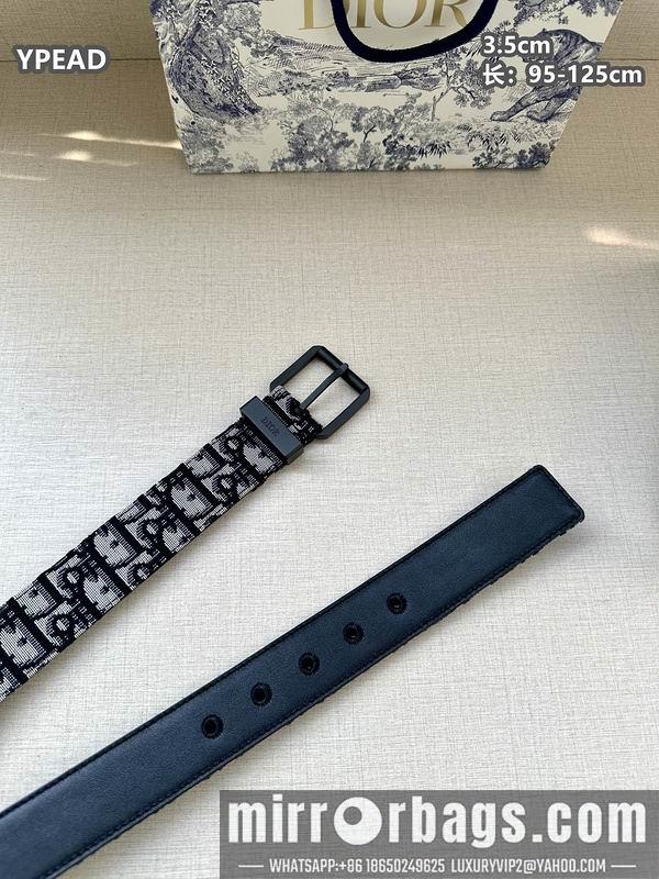 Dior belt 35mmX95-125cm 8L39