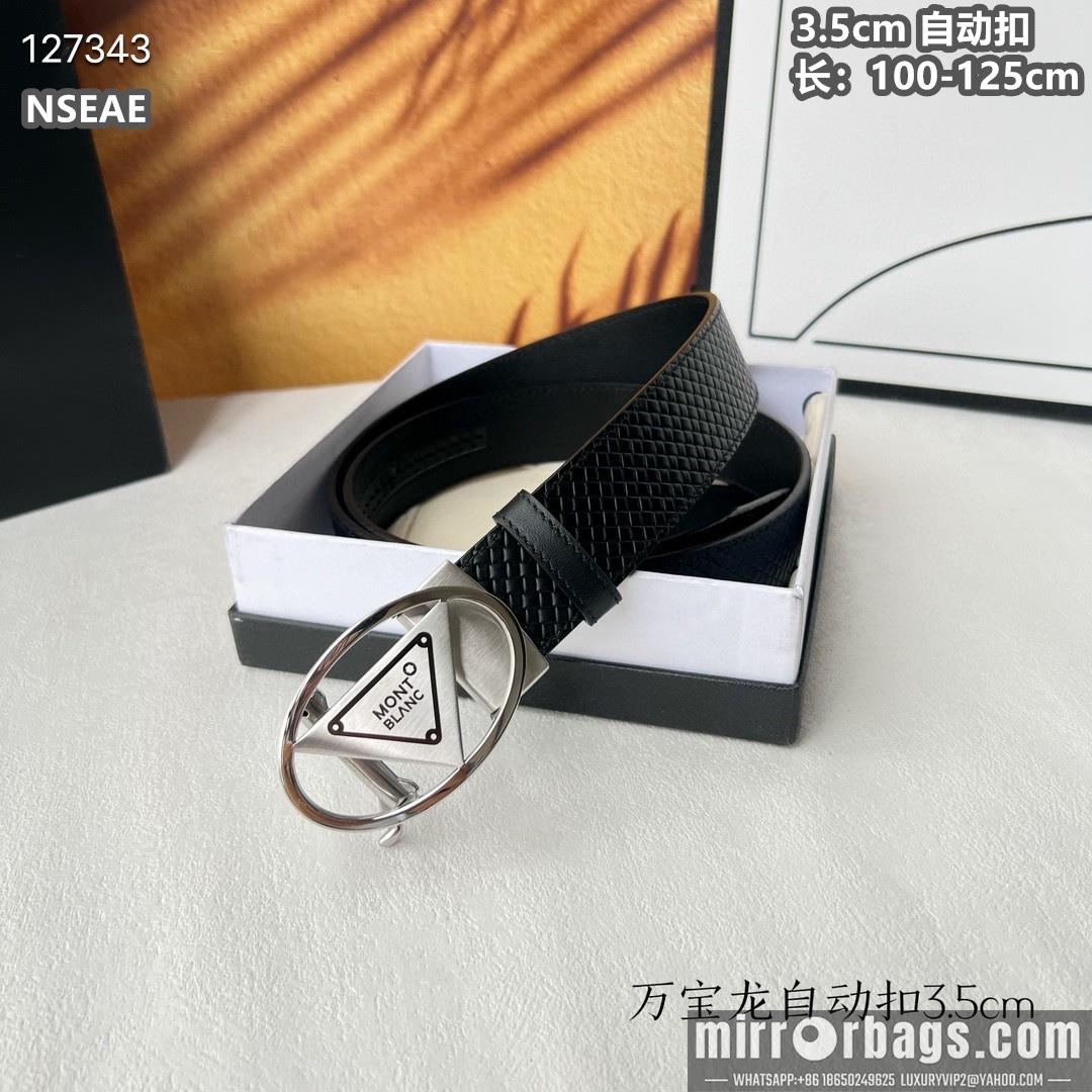 Montblanc belt 35mmX100-125cm 8L66