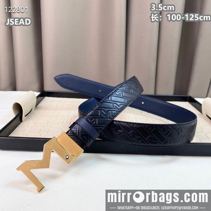 Montblanc belt 35mmX100-125cm 8L25