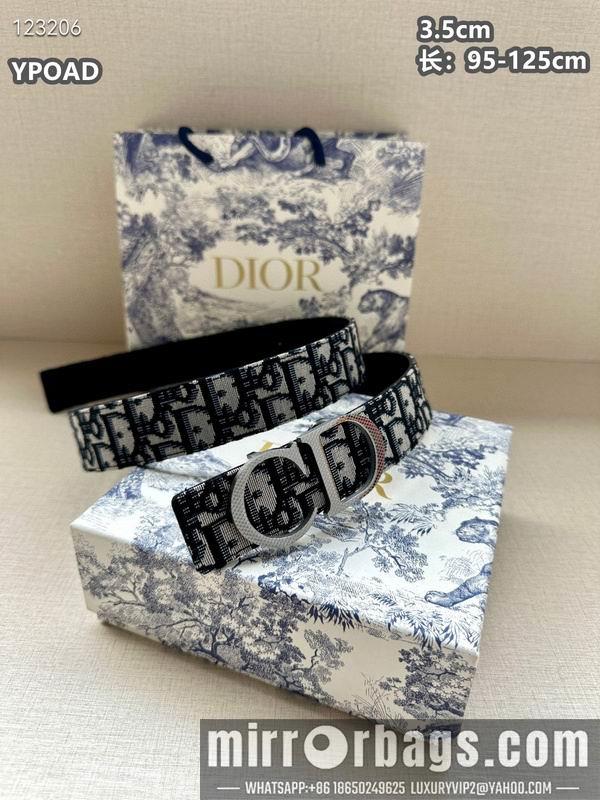 Dior belt 35mmX95-125cm 8L23