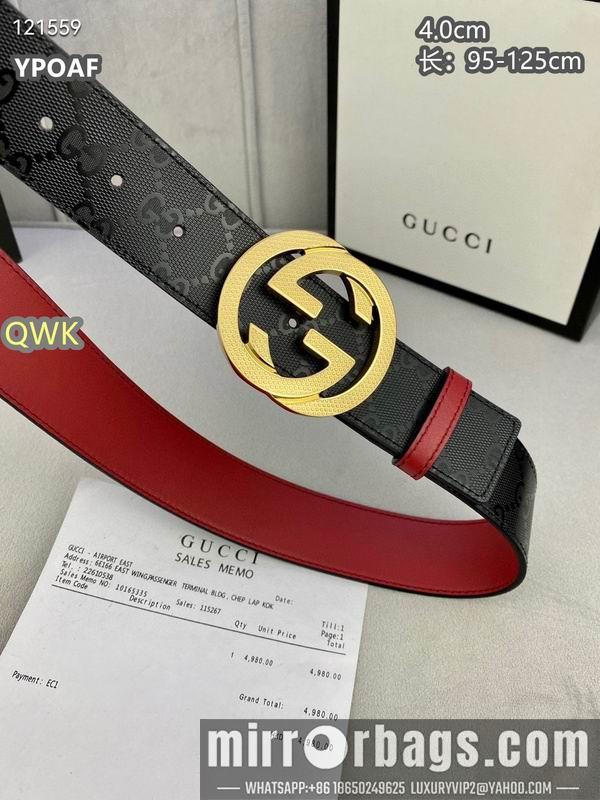 Gucci belt 40mmX95-125cm 8L124