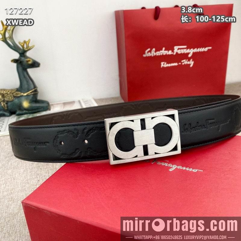 Ferragamo belt 38mmX100-125cm 8L19