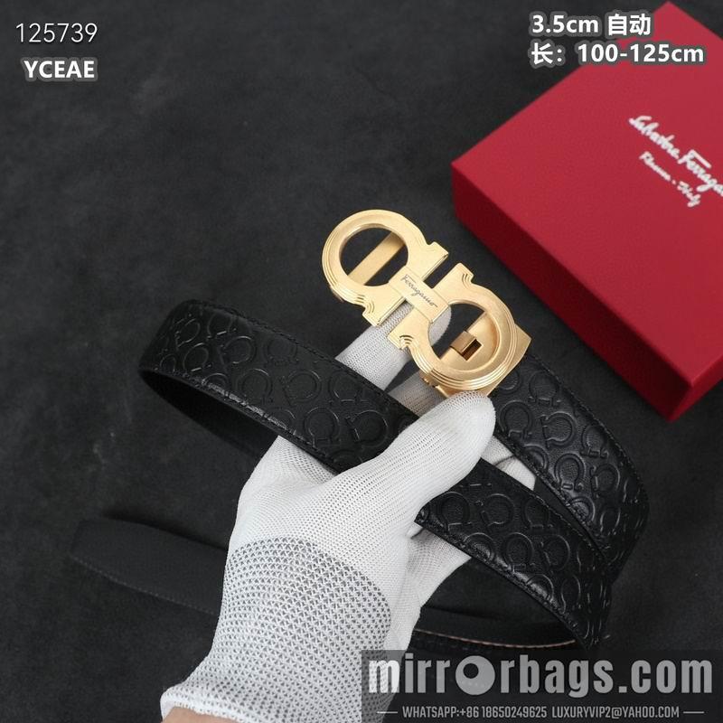 Ferragamo belt 35mmX100-125cm 8L05