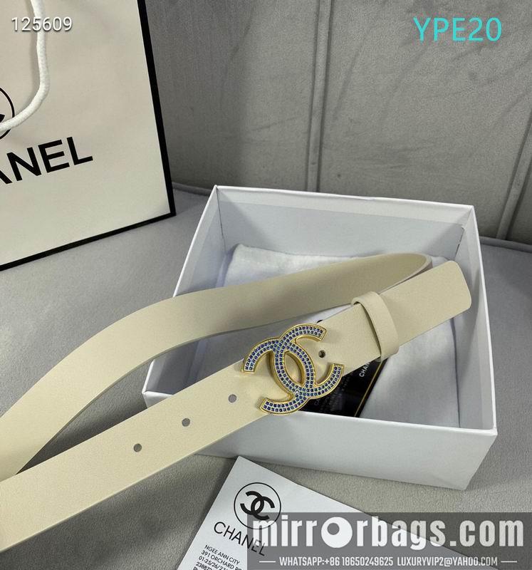 Chanel belt 30mmX95-125cm XH05