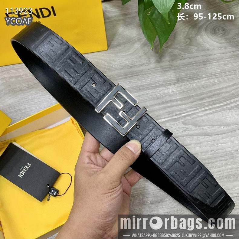 Fendi Belt 38mmX95-125cm 8L06