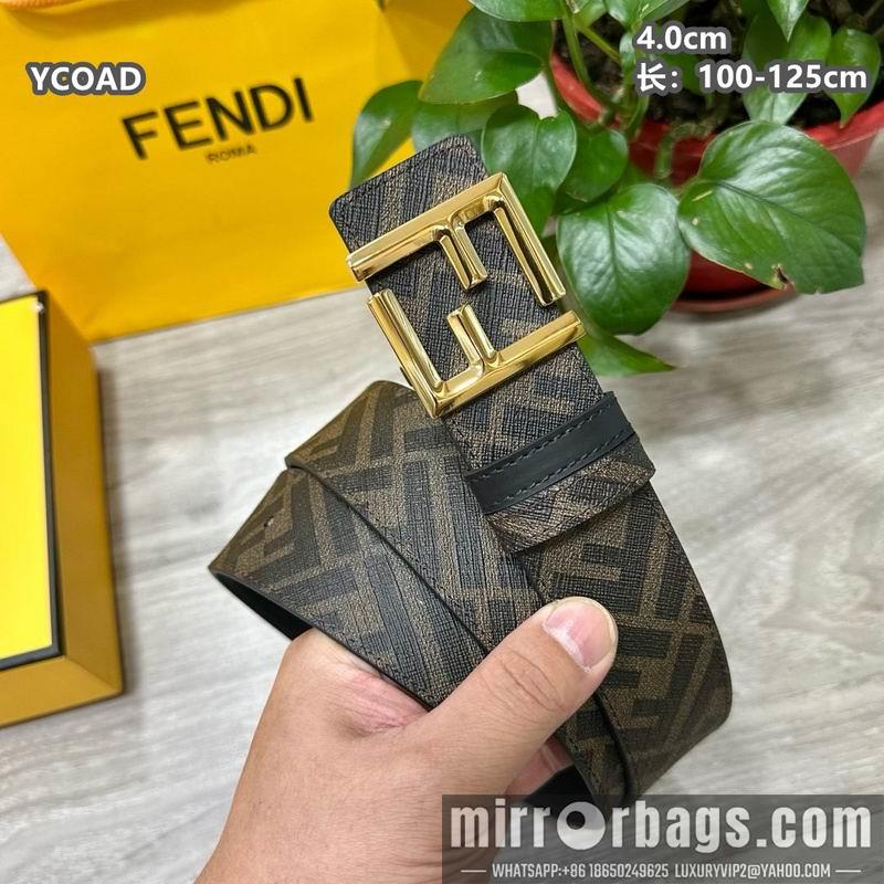 Fendi belt 40mmX100-125cm 8L148