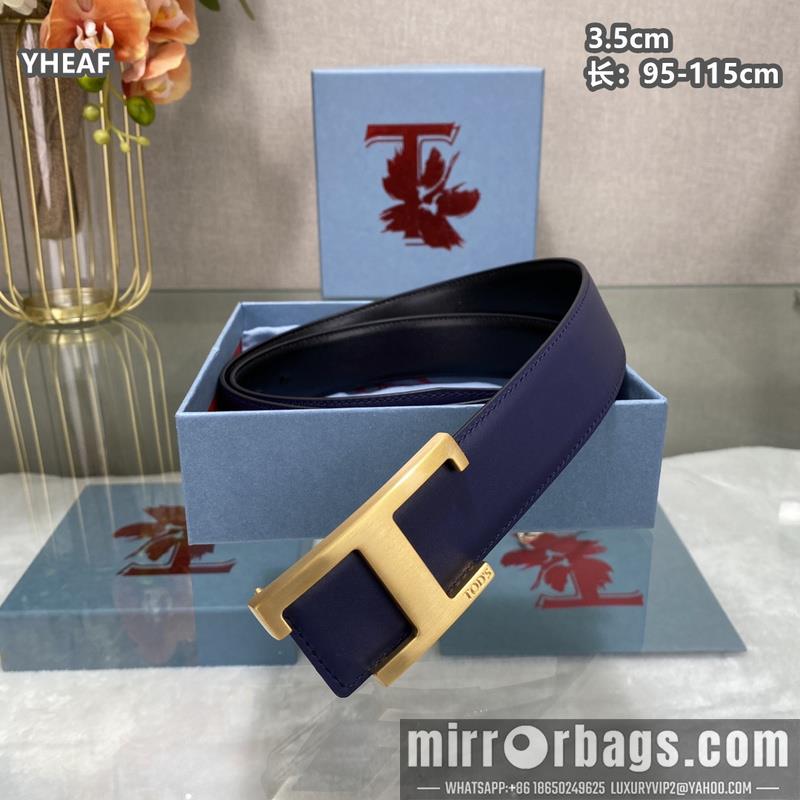 Tod's belt 35mm X95-115cm 8L11