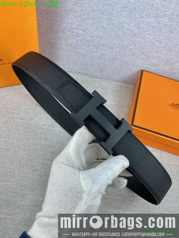 Hermes Belt 38mmX95-125cm 7D117