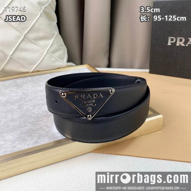 Prada belt 35mmX95-125CM 8L16