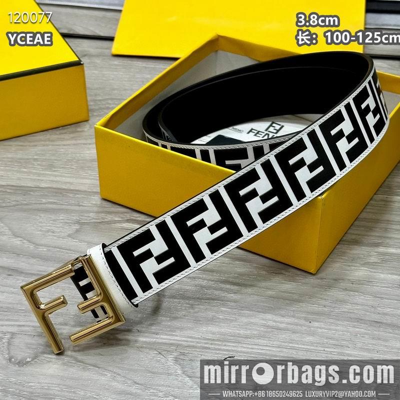 Fendi belt 38mmX100-125cm 8L09