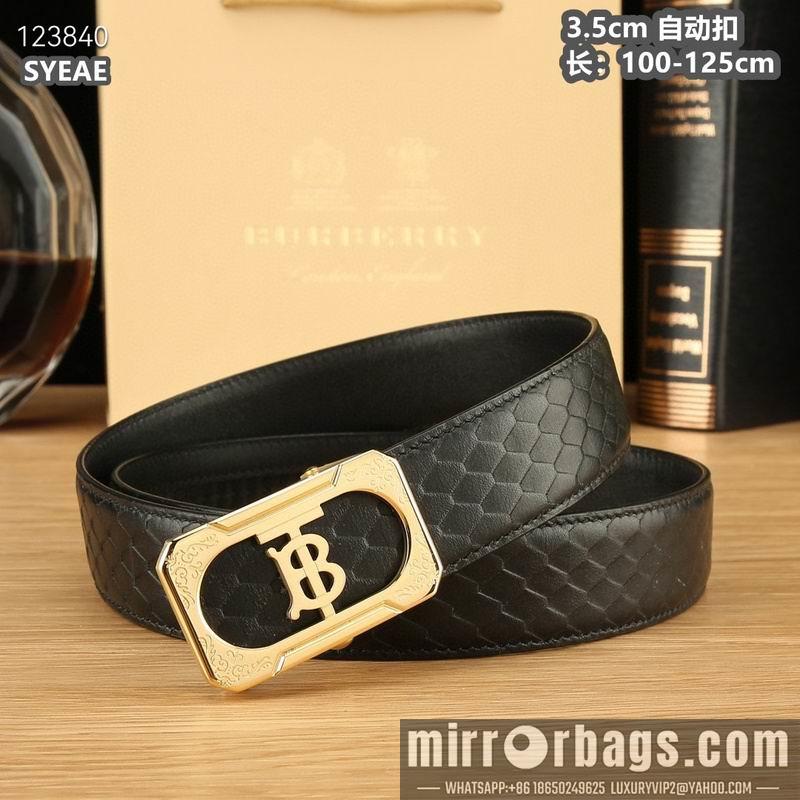 Burberry belt 35mmX100-125cm 8L77