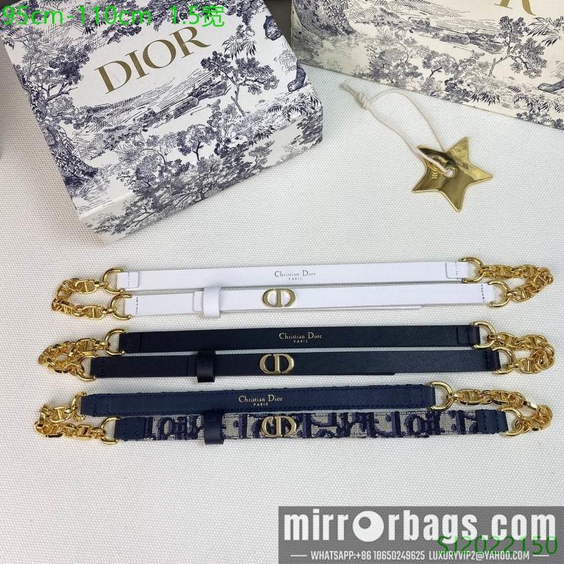 Dior belt 15mmX95-110cm 7D02